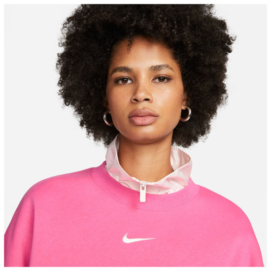 Nike Γυναικείο φούτερ Sportswear Phoenix Fleece Oversized Crew-Neck Sweatshirt